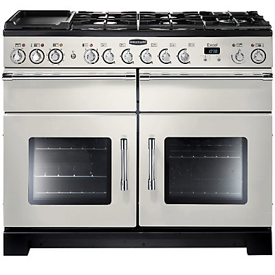 Rangemaster Excel 110 Dual Fuel Range Cooker Ivory/Chrome Trim Rangemaster Excel 110 Dual Fuel Range Cooker Ivory/Chrome Trim